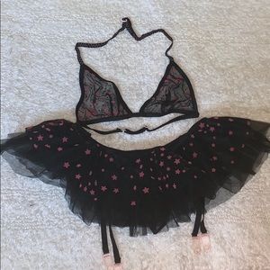 Leg Avenue Organza Tutu Set